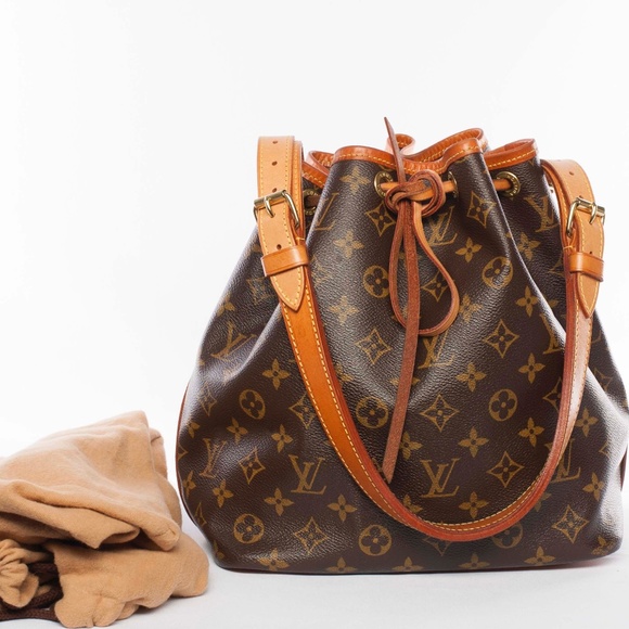 Auth LOUIS VUITTON Monogram Noe MM Shoulder Bag - Picture 1 of 8